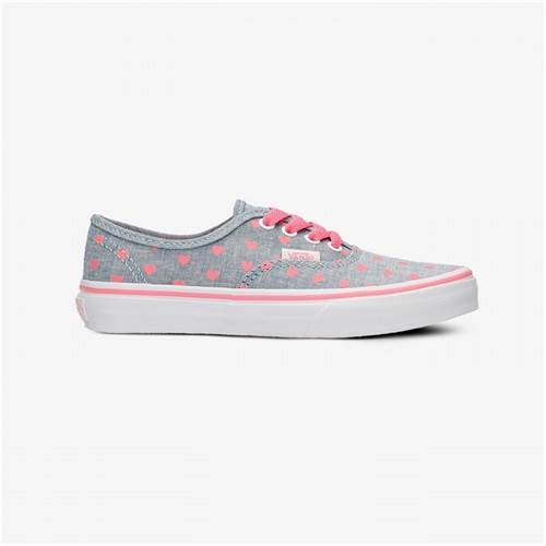 Vans UY Authentic Chambray HE Gris,Rose