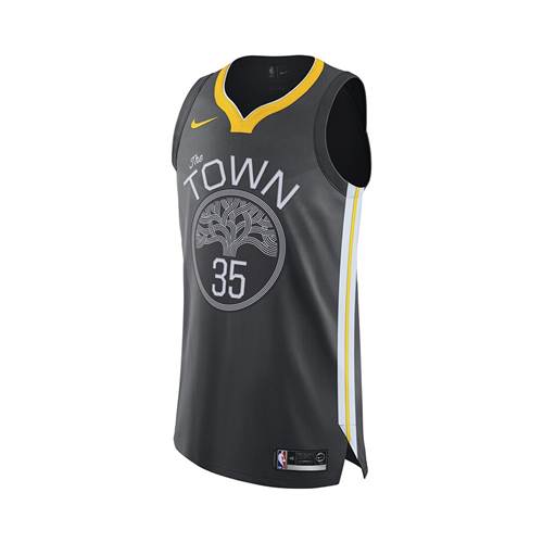 Nike Durant Statement Authentic Jersey Gris