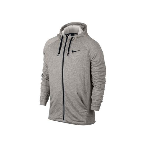 Nike Dry FZ Fleece Hoodie Trening Gris