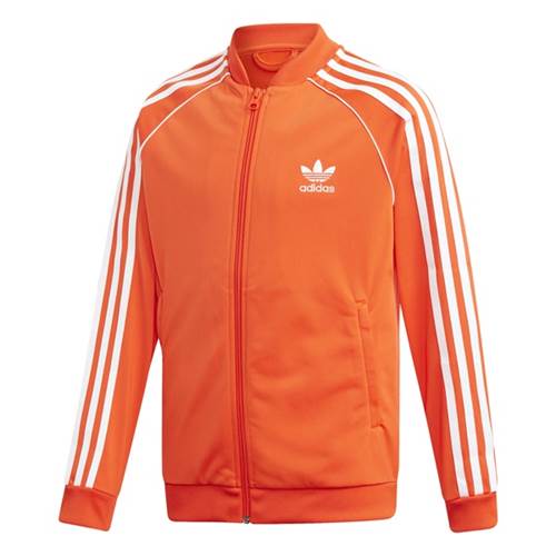 Adidas Sst Track Jacket Blanc,Orange
