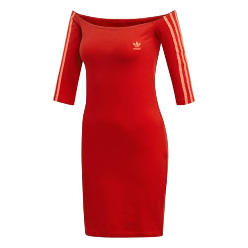 Adidas Shoulder Dress Scarle Rouge