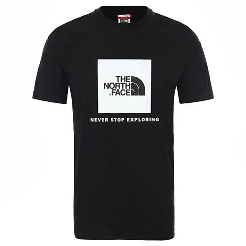 T-shirt The North Face M SS Rag Red Box TE
