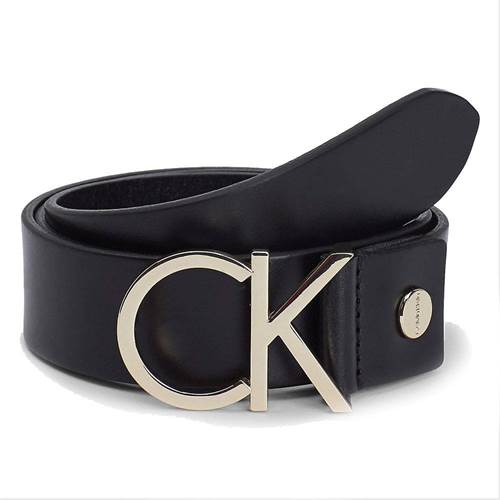 Calvin Klein Logo Belt Noir