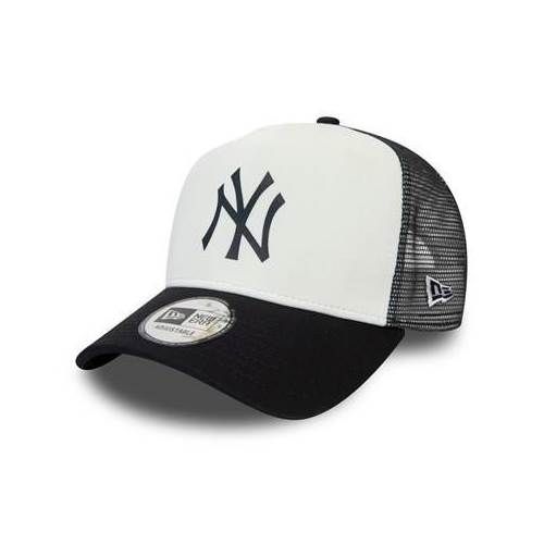 New Era New York Yankees Team Aframe Trucker Blanc,Noir