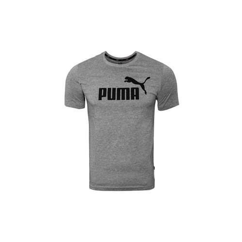 Puma Ess Logo Tee Gris