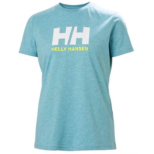 Helly Hansen W Logo Tshirt Bleu