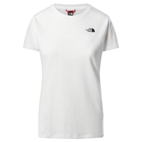 The North Face W Simple Dome Tee Blanc