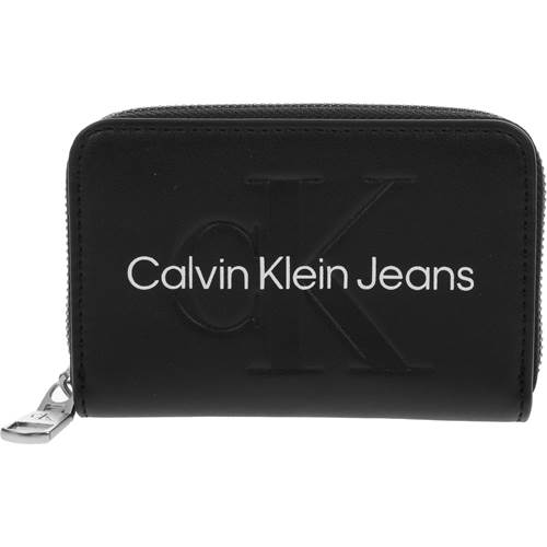 Calvin Klein Accordion Zip Around Noir