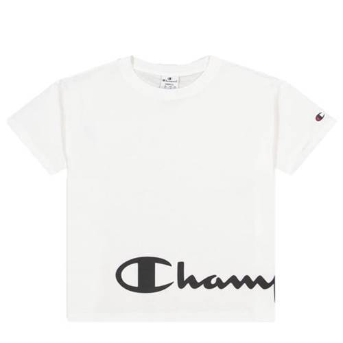Champion Crewneck Tshirt Blanc