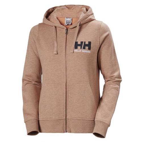 Helly Hansen HH Logo Full Zip Hoodie Orange
