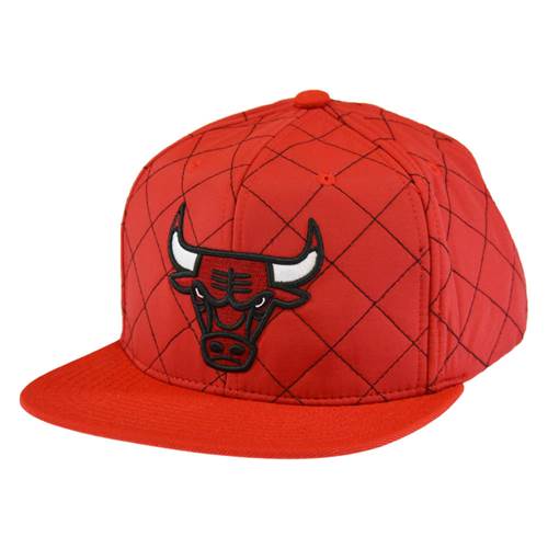 Mitchell & Ness Nba Quilted Taslan Snapback Chicago Bulls Rouge