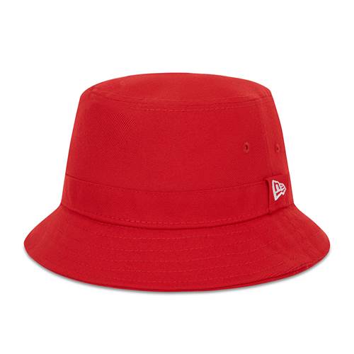 New Era Essential Bucket Hat Rouge