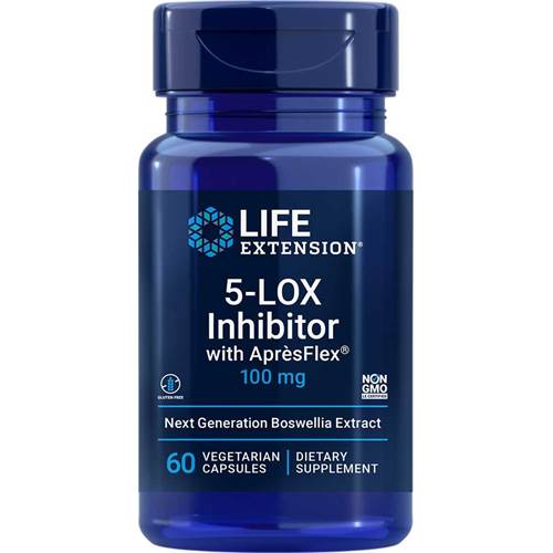 Life Extension 5-lox Inhibitor With Apresflex Bleu marine