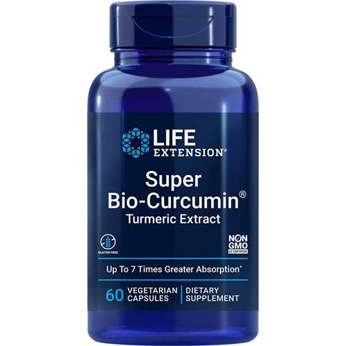 Life Extension Super Biocurcumin Turmeric Extract Bleu marine
