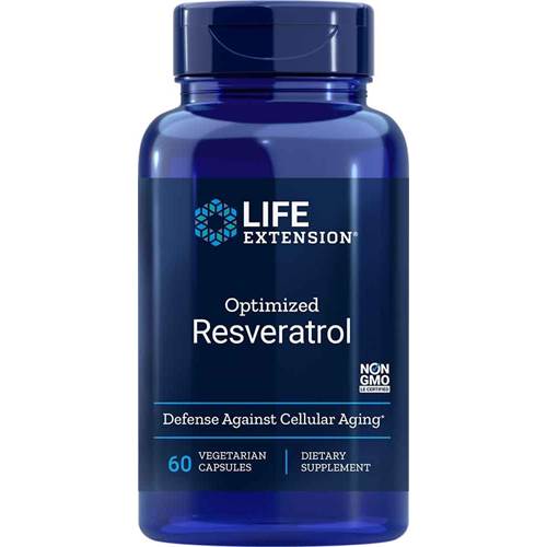 Life Extension Optimized Resveratrol Bleu marine