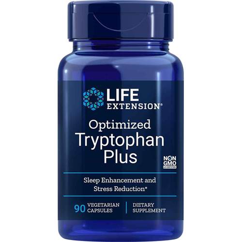 Life Extension Optimized Tryptophan Plus Bleu marine
