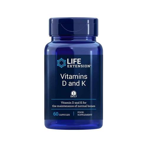 Life Extension Vitamins D And K Bleu marine
