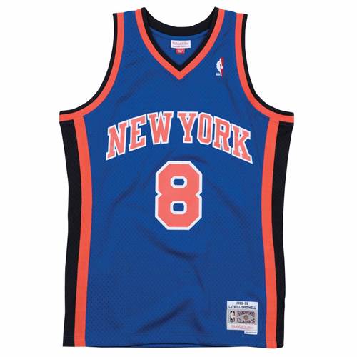 Mitchell & Ness Nba Swingman Jersey New York Knicks Latrell Sprewell SMJYAC18055NYKROYA98LSP