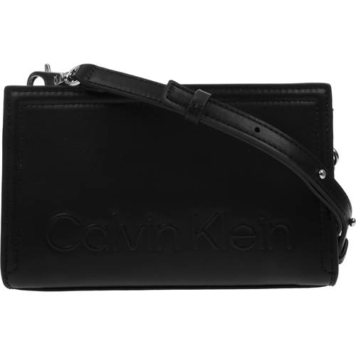 Calvin Klein Minimal Hardware Crossbody Noir