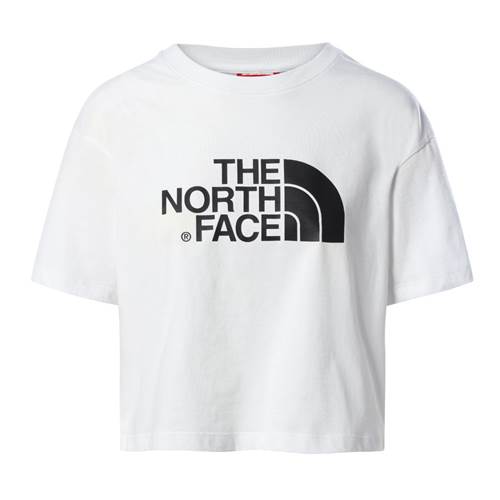 The North Face Cropped Easy Tee Blanc