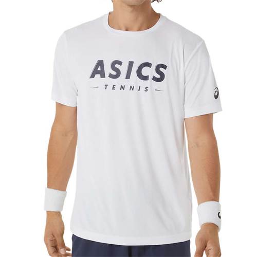 Asics Court Tennis Graphic Blanc