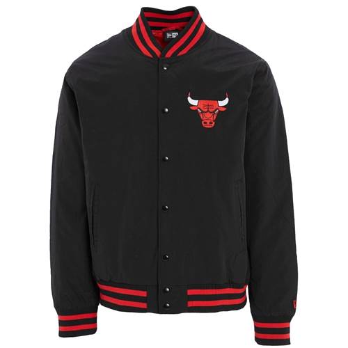 New Era Team Logo Bomber Chicago Bulls Jacket Bordeaux,Noir