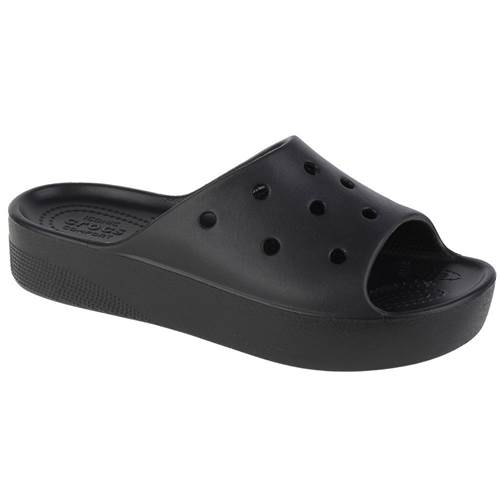 Crocs Classic Platform Slide Noir