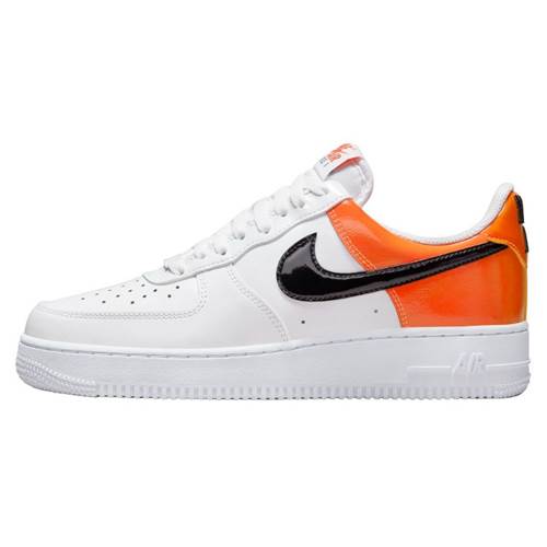 Nike Air Force 1 07 Ess W Blanc,Orange