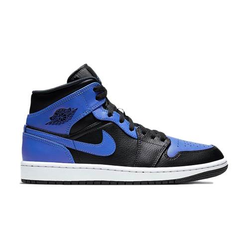 Nike Air Jordan 1 Mid Royal Noir,Bleu