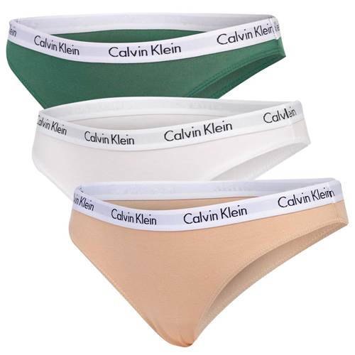 Calvin Klein Carousel 3 PACK Beige,Blanc,Vert