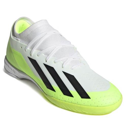 Adidas X Crazyfast.3 Indoor Blanc,Vert clair