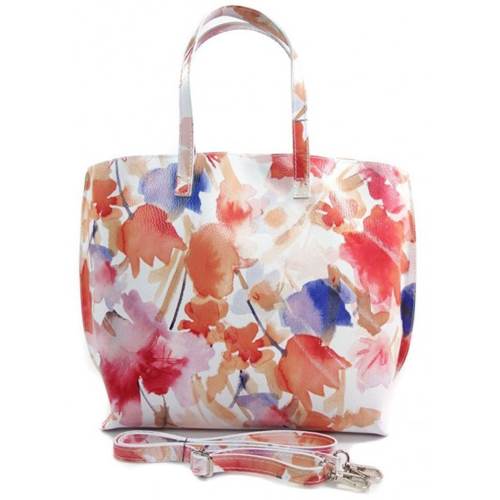 Vera Pelle A4 Shopper Bag Turquoise,Rouge,Blanc