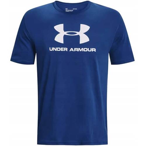 Under Armour Sportstyle Logo Ss Niebieska Bleu