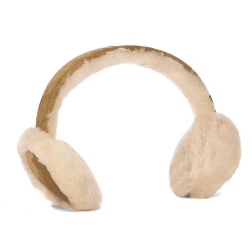 Bonnet UGG Nauszniki Sheepskin Bluetooth Earmuff Chestnut