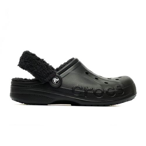 Chaussure Crocs Baya Lined Fuzz Strap Clog