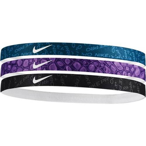 Nike Headbands 3 Noir,Bleu,Violet