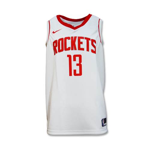 Nike Houston Rockets Swingman Jersey James Harden Association Edition 20 Blanc