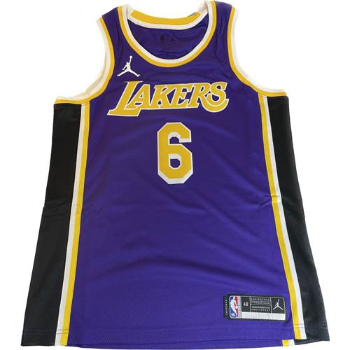 T-shirt Nike Jordan Nba Swingman Jersey Lebron James La Lakers Statement Edition 6