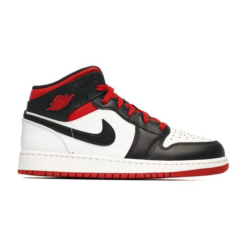 Nike Air Jordan 1 Mid Noir,Rouge,Blanc