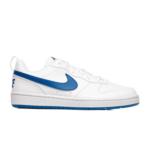 Nike Court Borough Low Recraft Bleu,Blanc