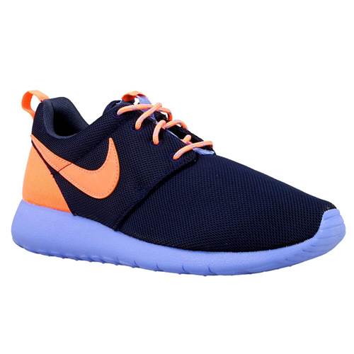 Nike Roshe One GS Orange,Bleu marine