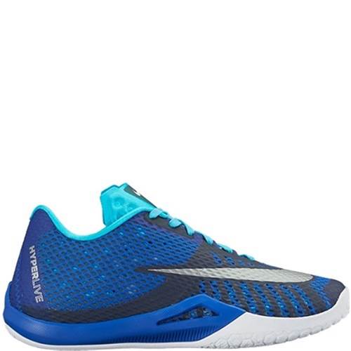 Nike Hyperlive Bleu,Noir