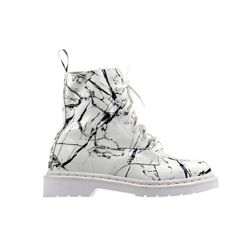 Dr Martens Pascal White Patent Marble 21443100