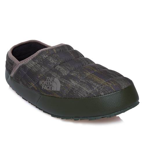 The North Face Thermoball Traction Mule II 215483_79749ROSINGREENGLAMOPRINTCAPERBERRYGREEN