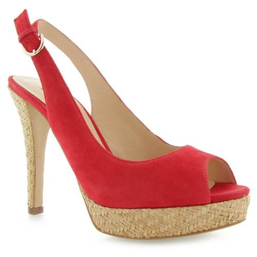 Guess Polliet Sling Back Suede Red FL2POTSUE05RED