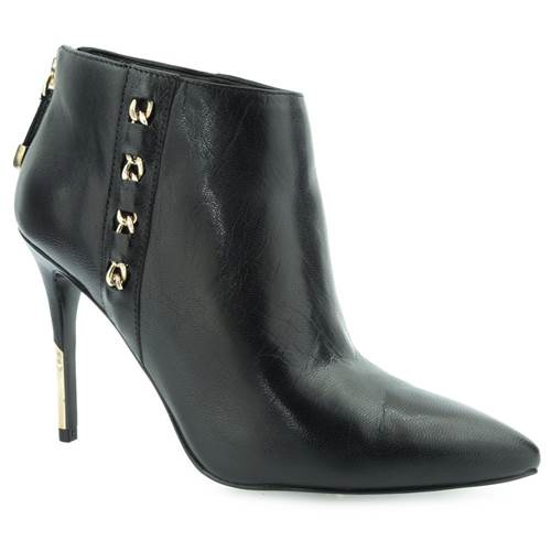 Guess Lona Shootie Ankle Boot Leather FL6JARSUE09BLACK