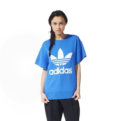 Adidas HY Ssl Knit Bleu