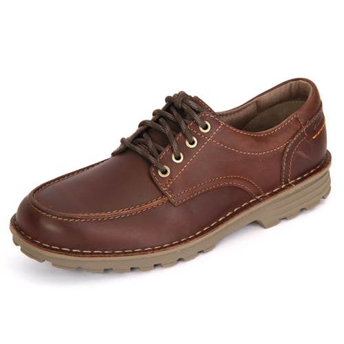 Clarks Sawtel Ridge Brown Leather 261202017