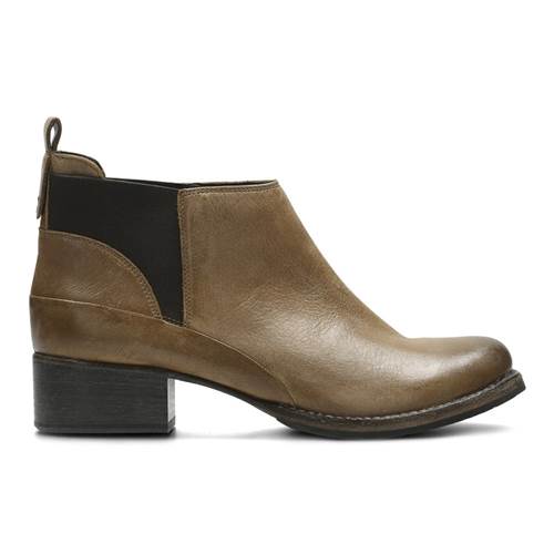 Chaussure Clarks Monica Pearl Tan Leather