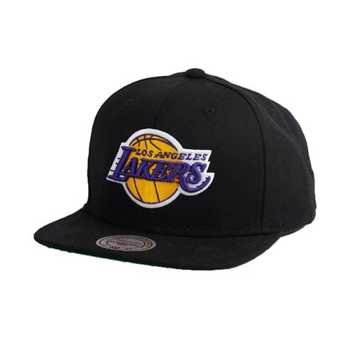 Mitchell & Ness Mitchell Ness Nba Los Angeles Lakers Wool Solid Snapback NL99ZLALAKEBLK